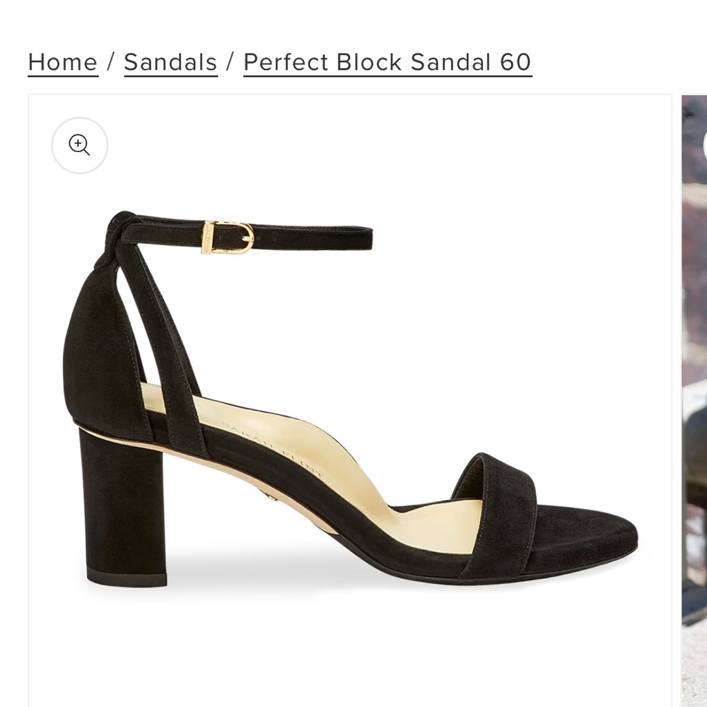 Sarah Flint Perfect Block Sandal 60 Black 39